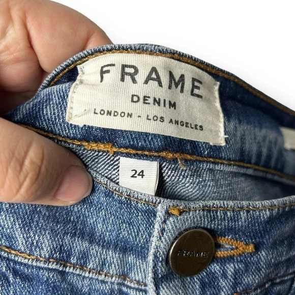 FRAME Denim Le Garcon in Amherst 24 - Picture 12 of 14